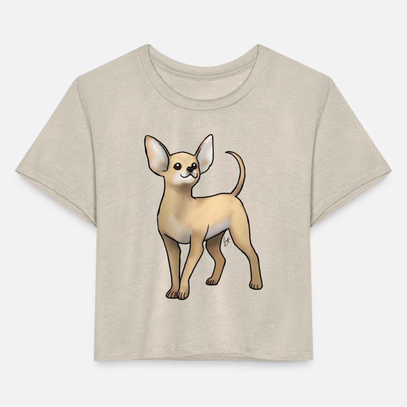 Dog Russian Toy Smooth Coated Red