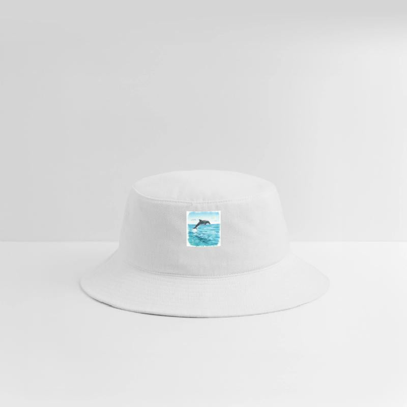 Dolphin Jumping Over Ocean Waves T-Shirt