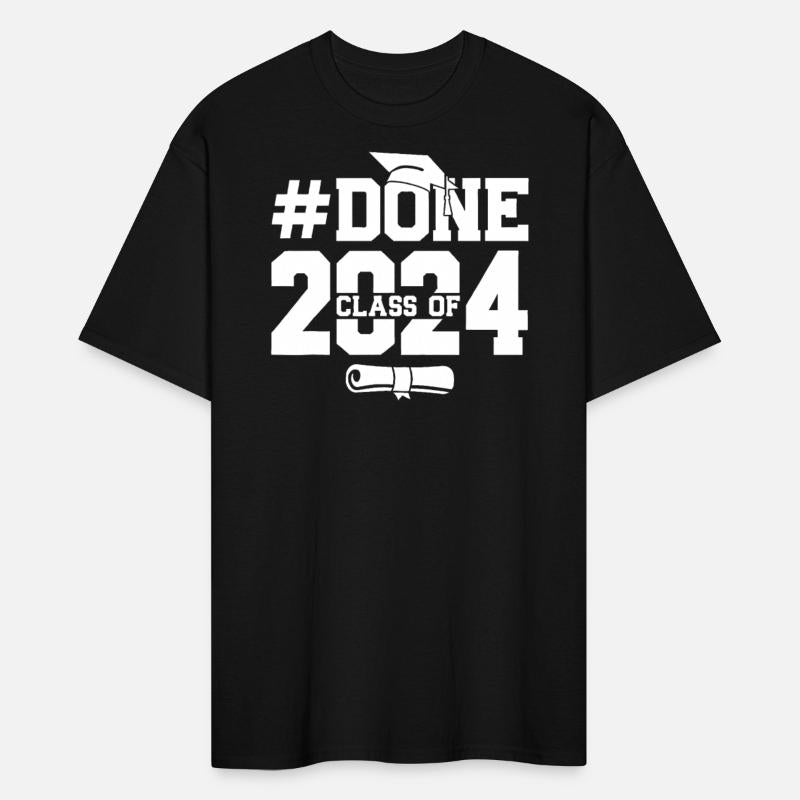 Done Class Of 2024 Graduation Graduate Senior
