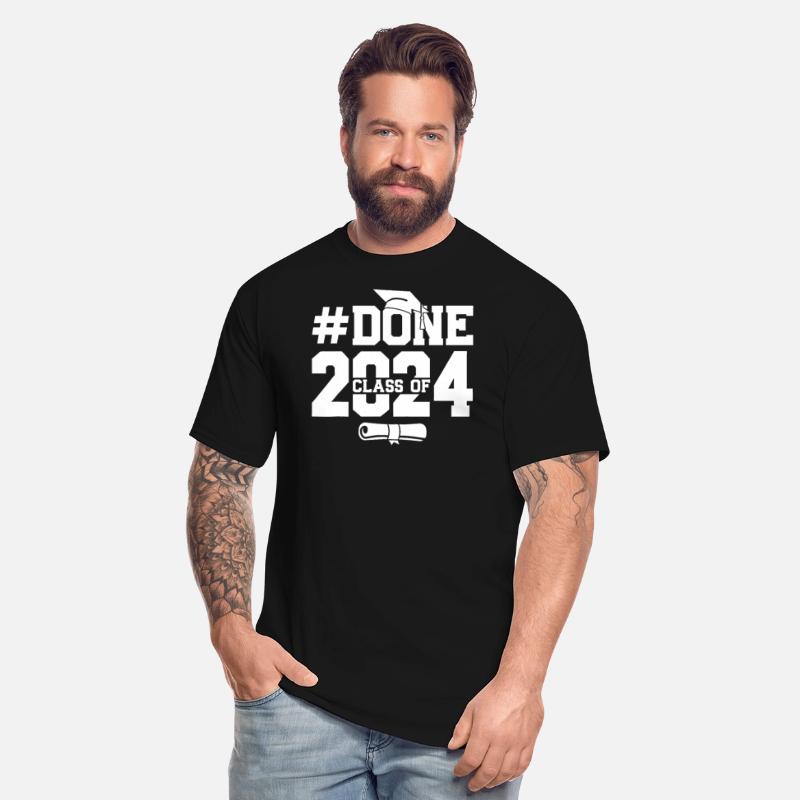 Done Class Of 2024 Graduation Graduate Senior