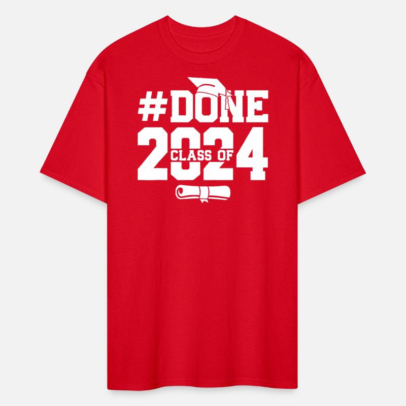 Done Class Of 2024 Graduation Graduate Senior