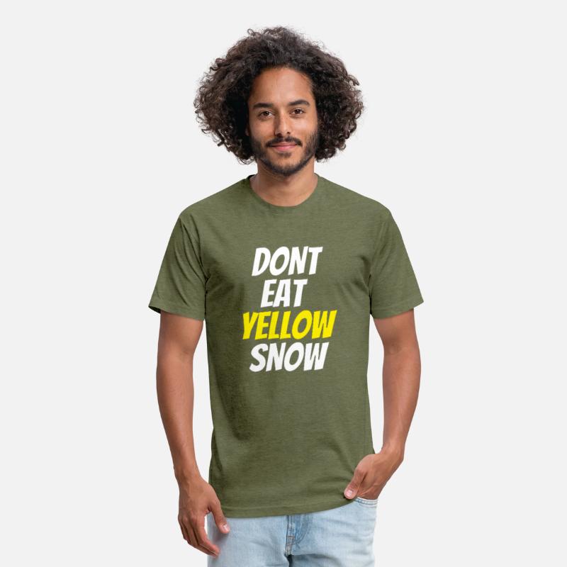 Don't eat yellow snow