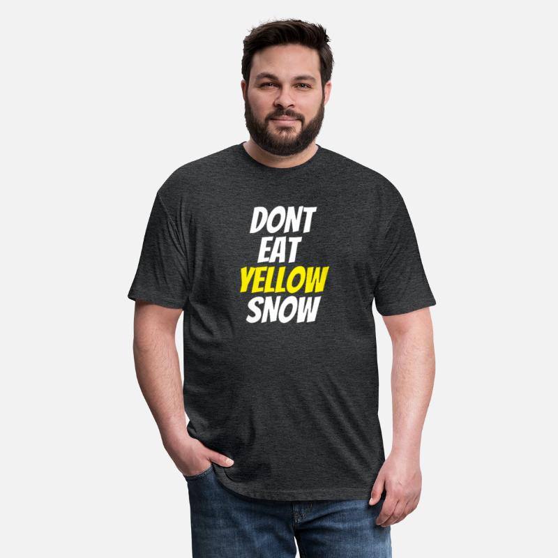 Don't eat yellow snow