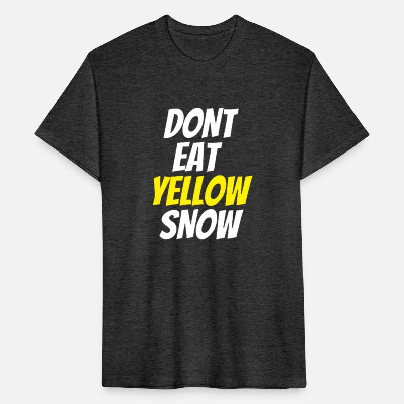 Don't eat yellow snow