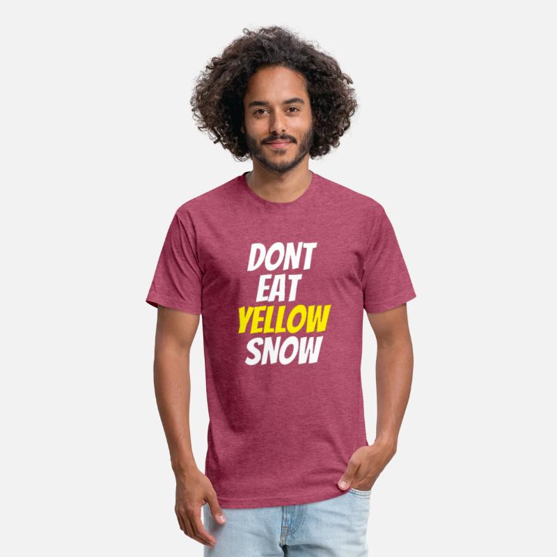 Don't eat yellow snow