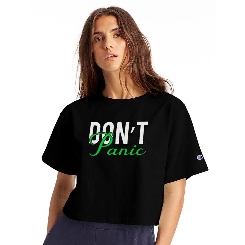 Don’t Panic Retro Vibe Illustration