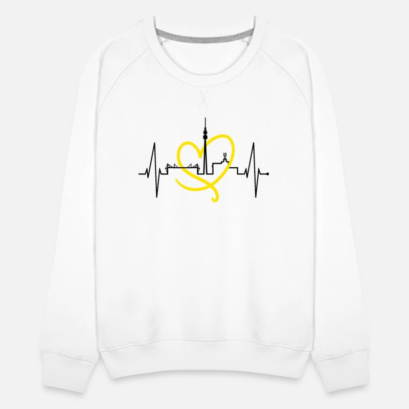 Dortmund Skyline Heartbeat Love Red Heart Ruhrpott