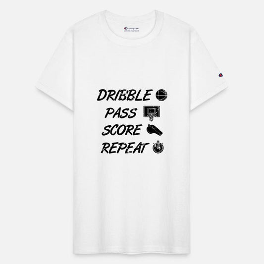Dribble Pass Score Repeat