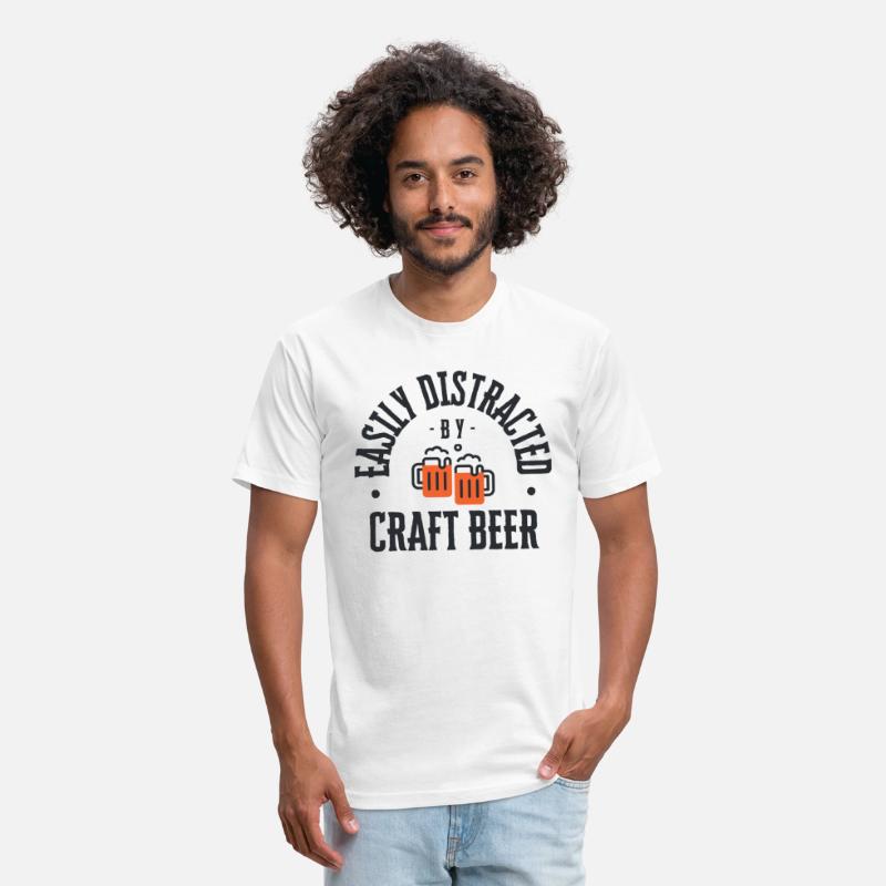 Easily Distracted By Craft Beer Funny Alcohol Beer