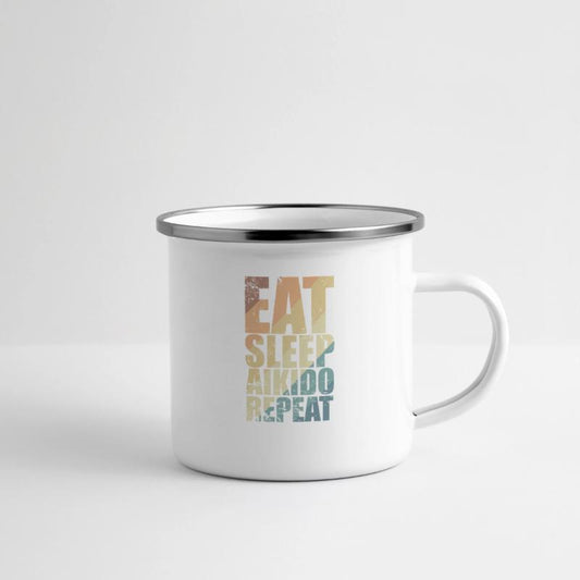 Eat Sleep Aikido Repeat Martial Arts