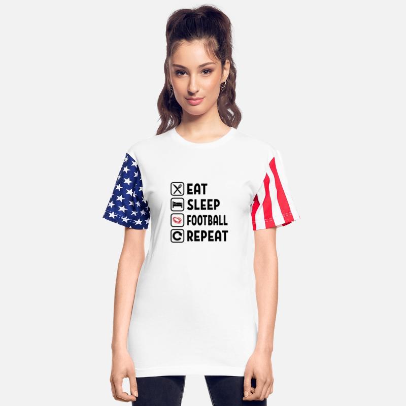 Eat Sleep Football Repeat