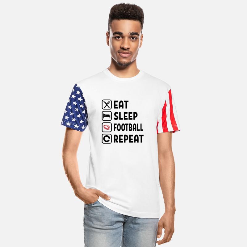 Eat Sleep Football Repeat