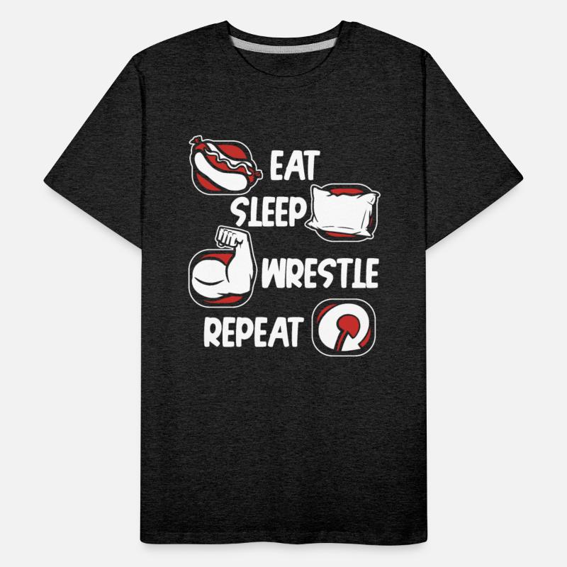 Eat Sleep Wrestle Repeat Techniques Exercise Arm