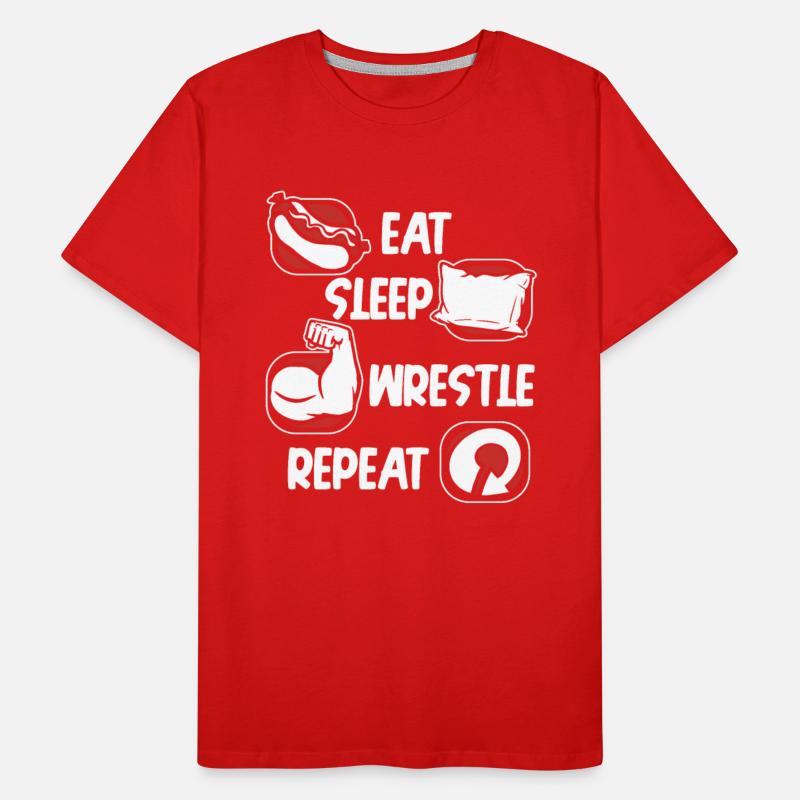 Eat Sleep Wrestle Repeat Techniques Exercise Arm