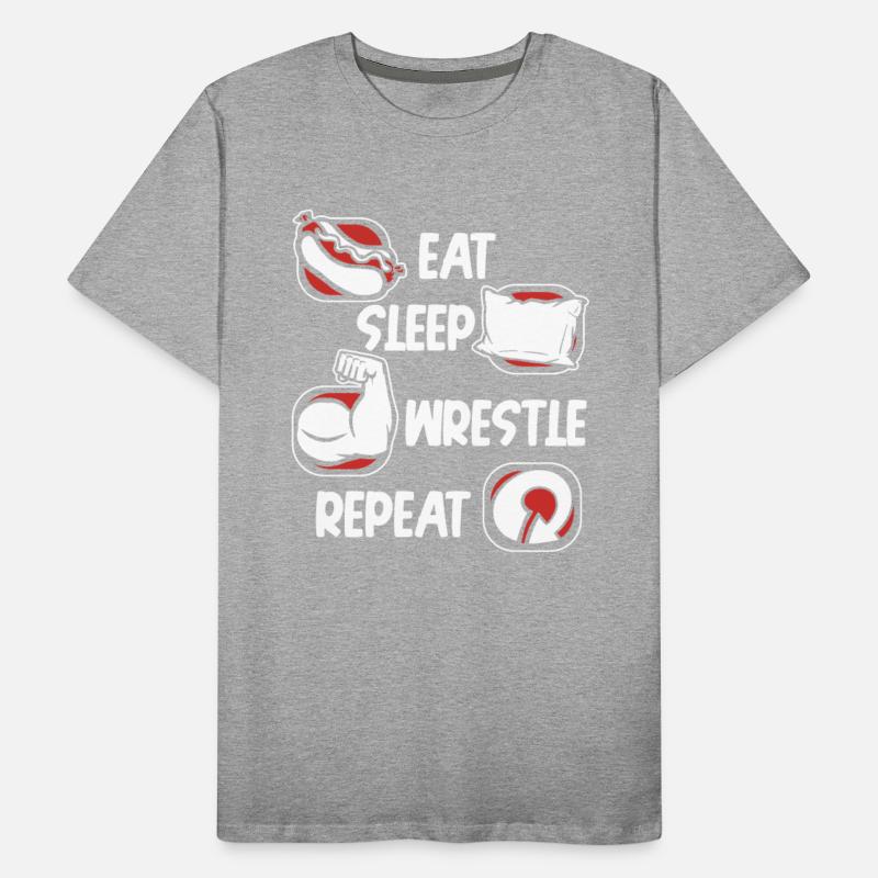 Eat Sleep Wrestle Repeat Techniques Exercise Arm