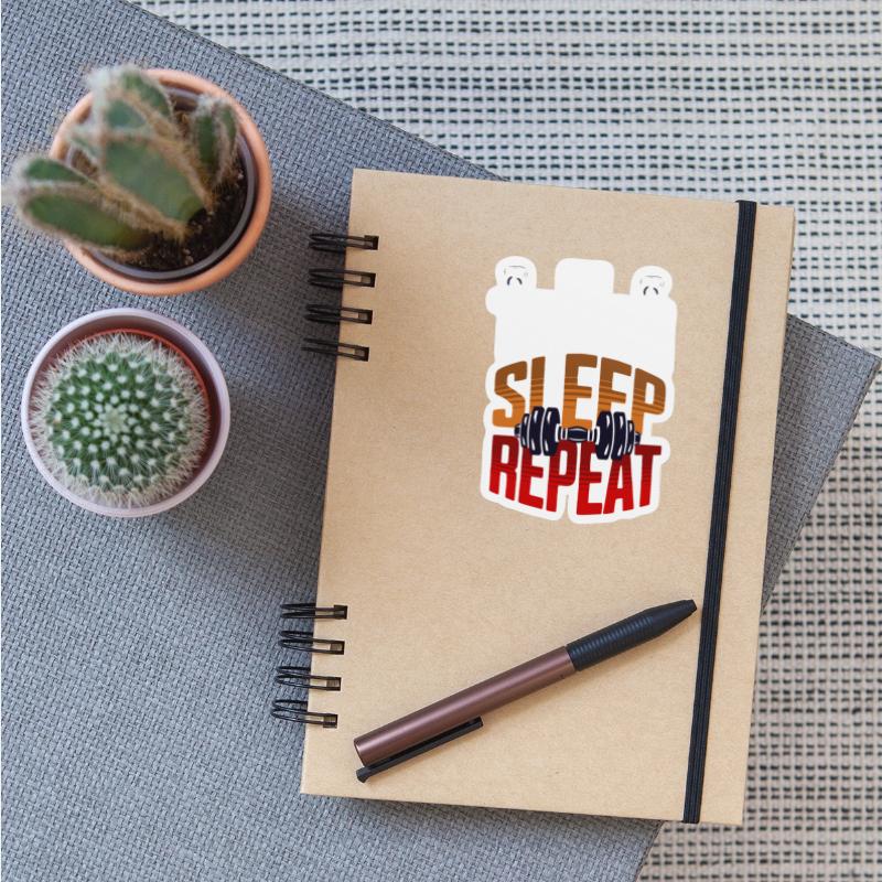 Eat Train Sleep Repeat Gym Workout Fitness