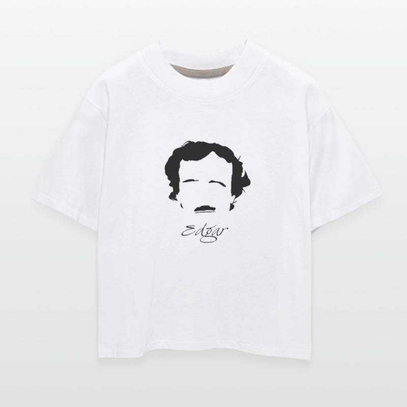 Edgar Allan Poe Silhouette & Hirsute