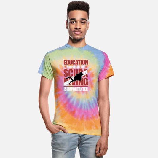 Education's important, Scuba Diving is importanter