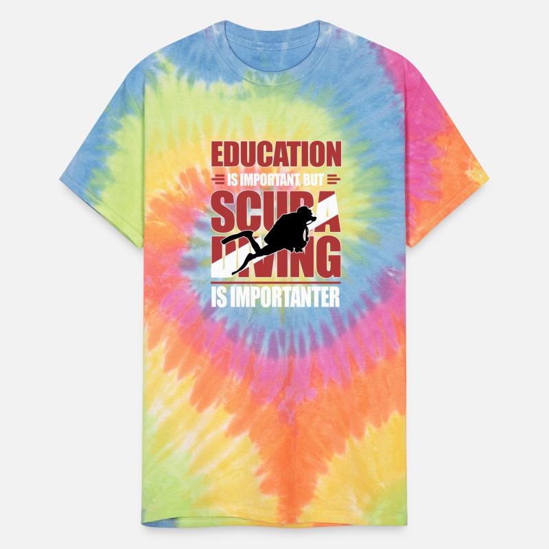 Education's important, Scuba Diving is importanter