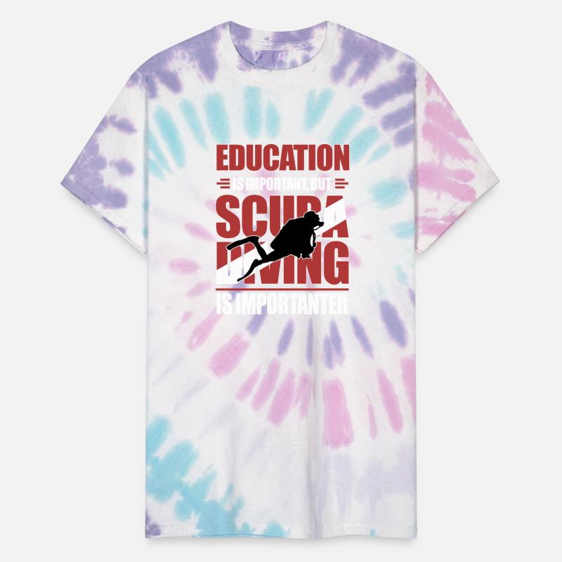 Education's important, Scuba Diving is importanter