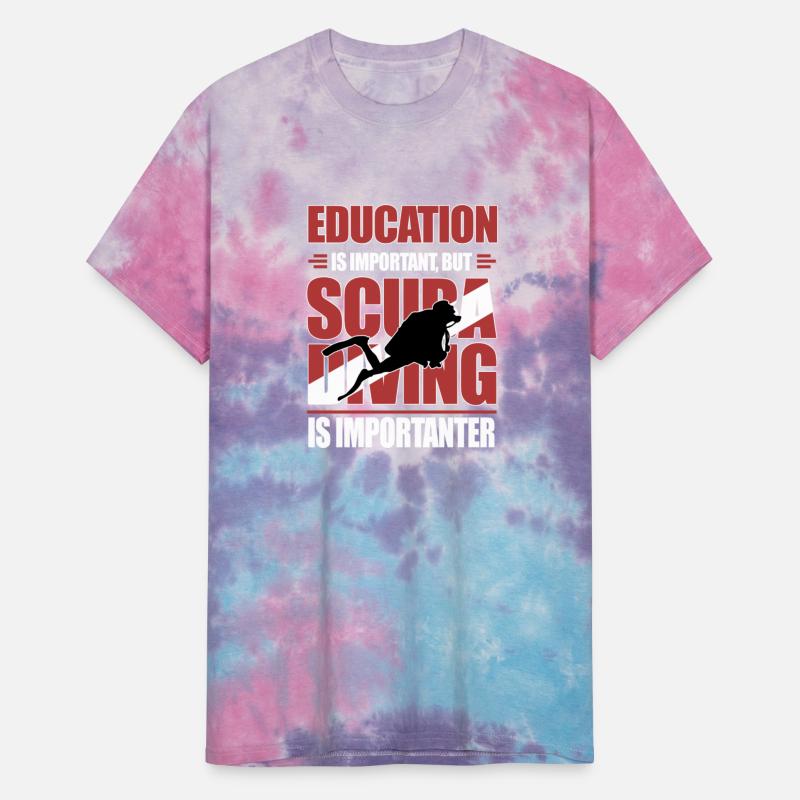 Education's important, Scuba Diving is importanter