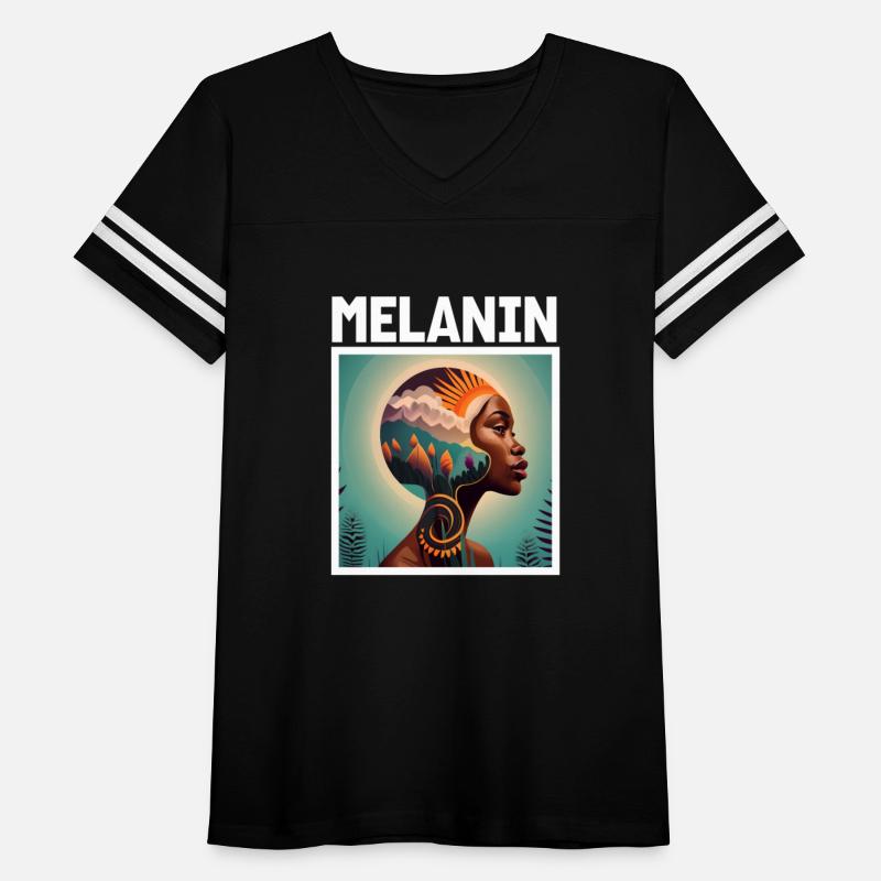 Elegant Melanin Woman.