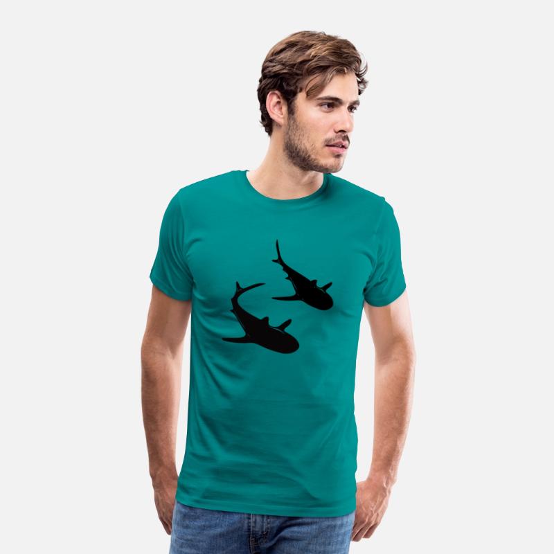 Elegant Nurse Sharks In School Formation
