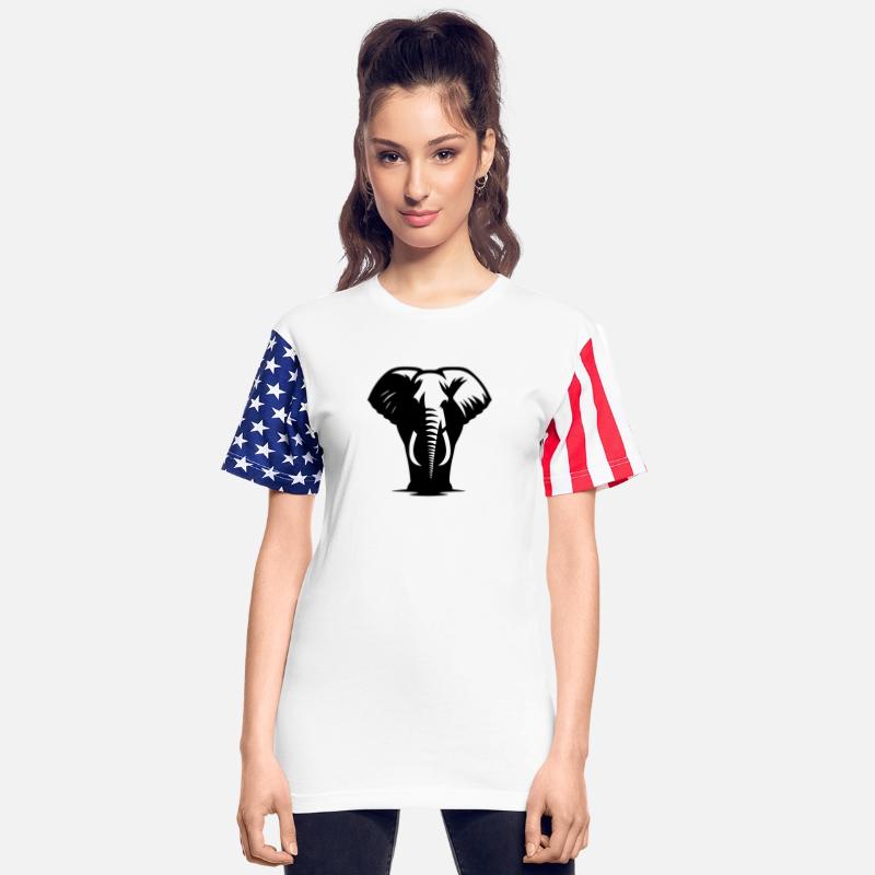 Elephant Portrait - Safari Trunked Animal