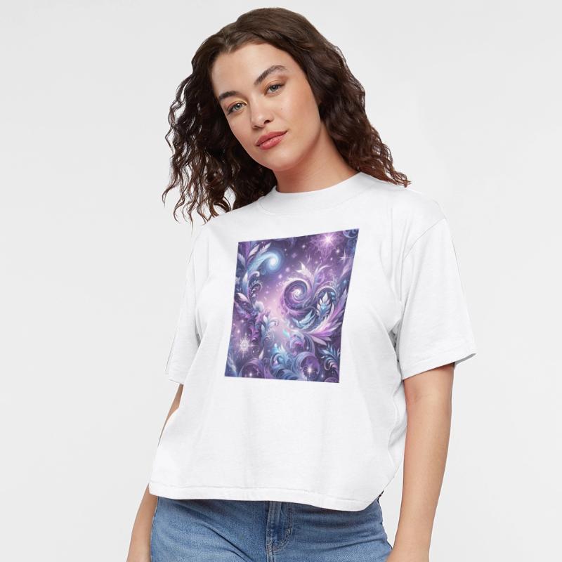 Enchanted Floral Nebula