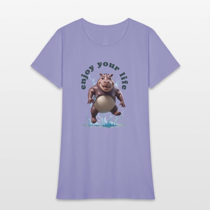 Enjoy your life: Hippopotamus