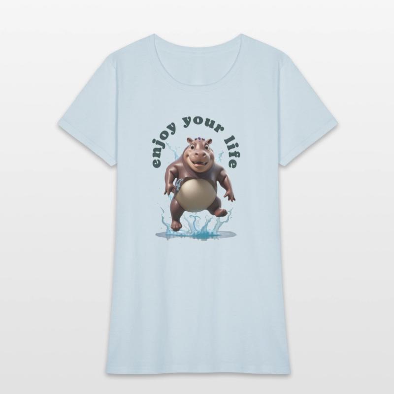 Enjoy your life: Hippopotamus