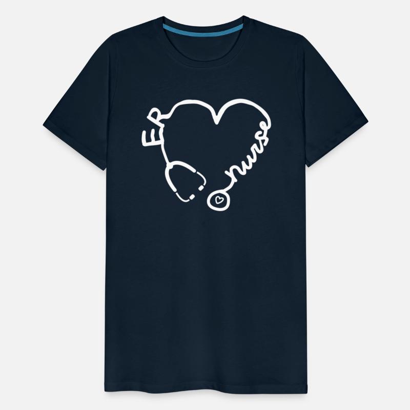 Er Nurse Stethoscope Heart Nursing