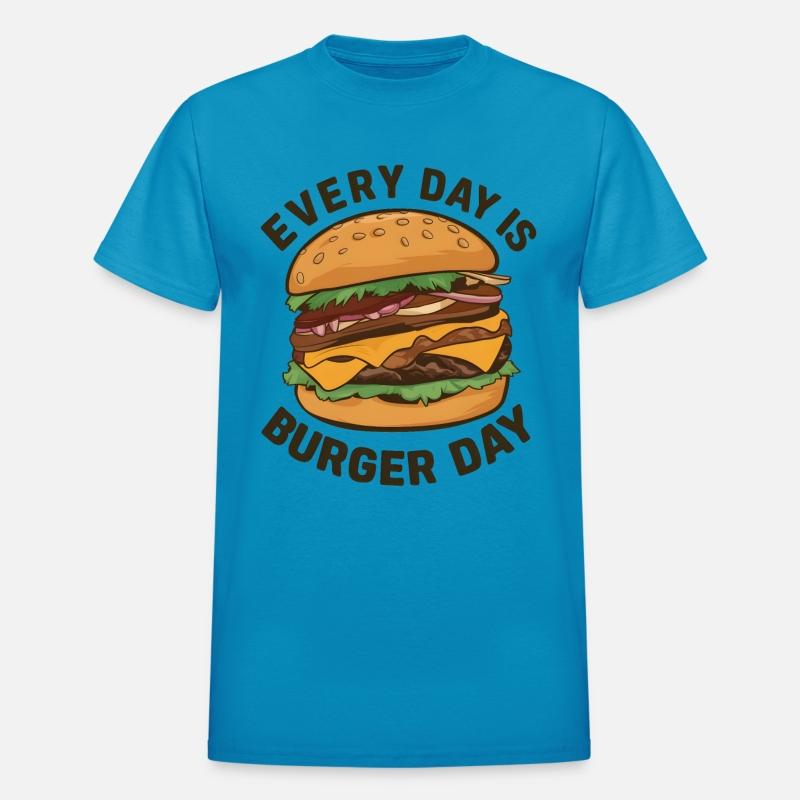 Every Day Is Burger Day Colorful Fun