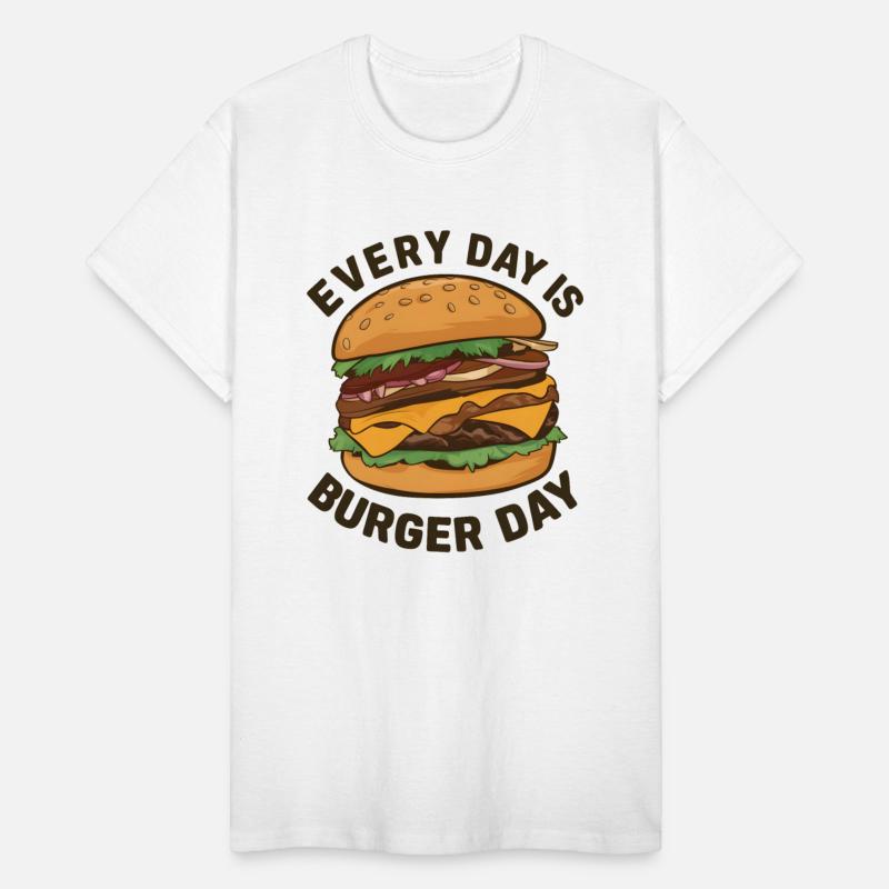 Every Day Is Burger Day Colorful Fun