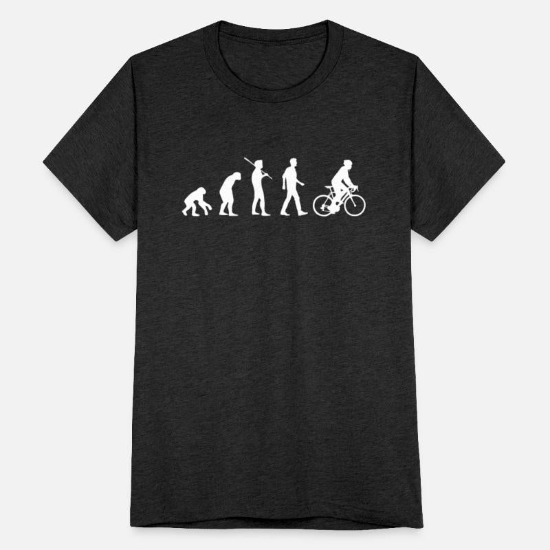 Evolution Bicycle Fan Gift For Cyclist Road Bike