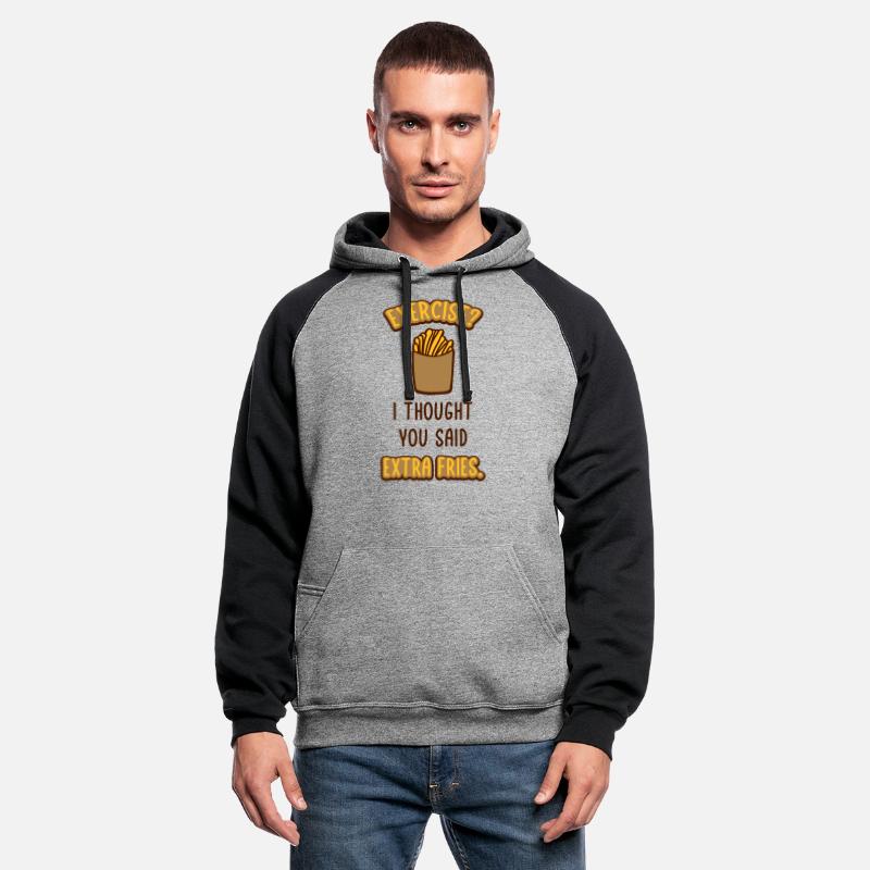 Exercise Extra Fries Quote