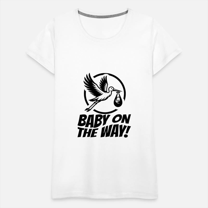 Expectant Mother Stork Brings The Beautiful News