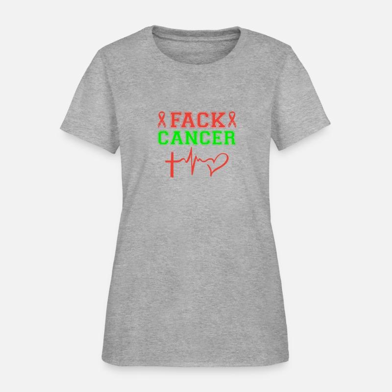 Fack Cancer T-Shirt Inspirational Graphic Tee