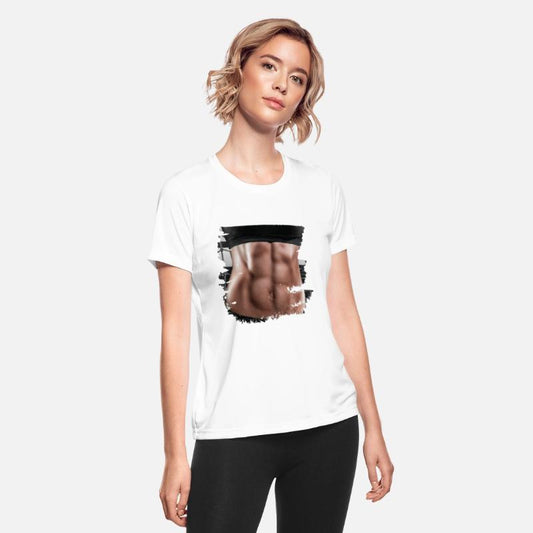 Fake Muscle Woman Fitness Female Body