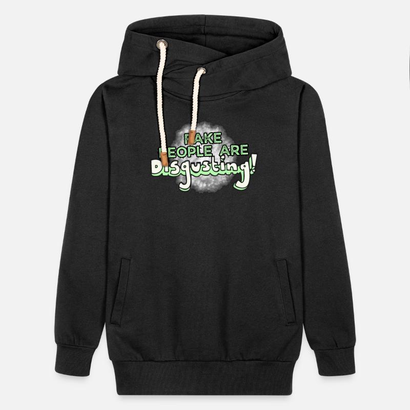 Fake People Are Disgusting Statement Green Slime