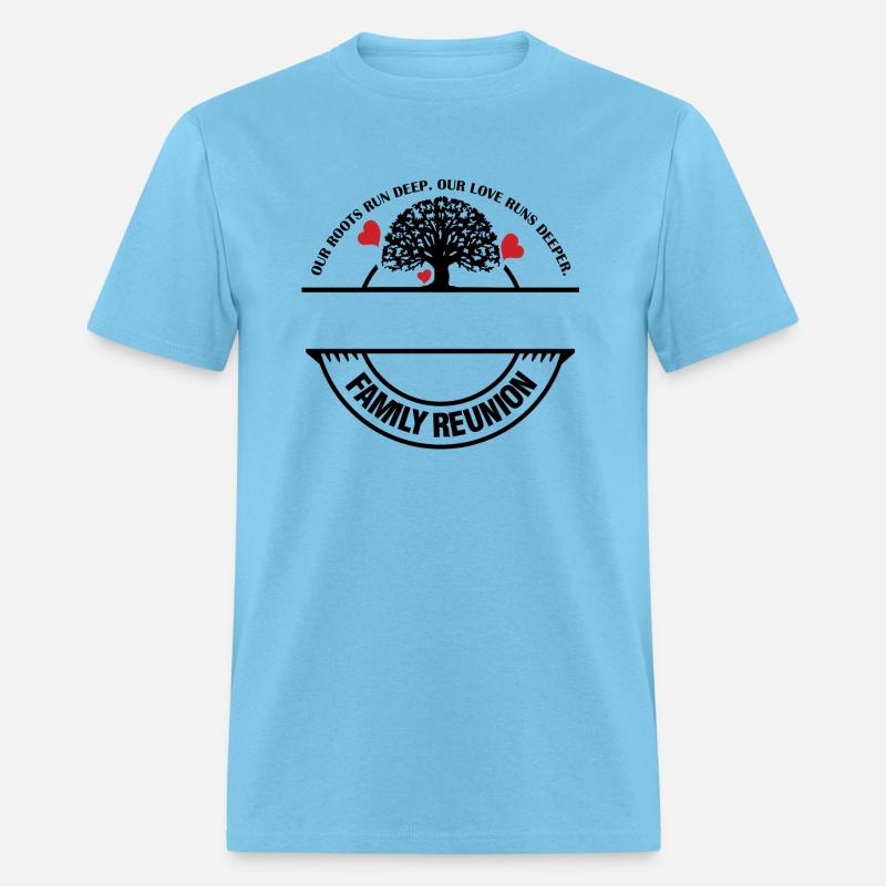 Family reunion tree,, Our roots run deep