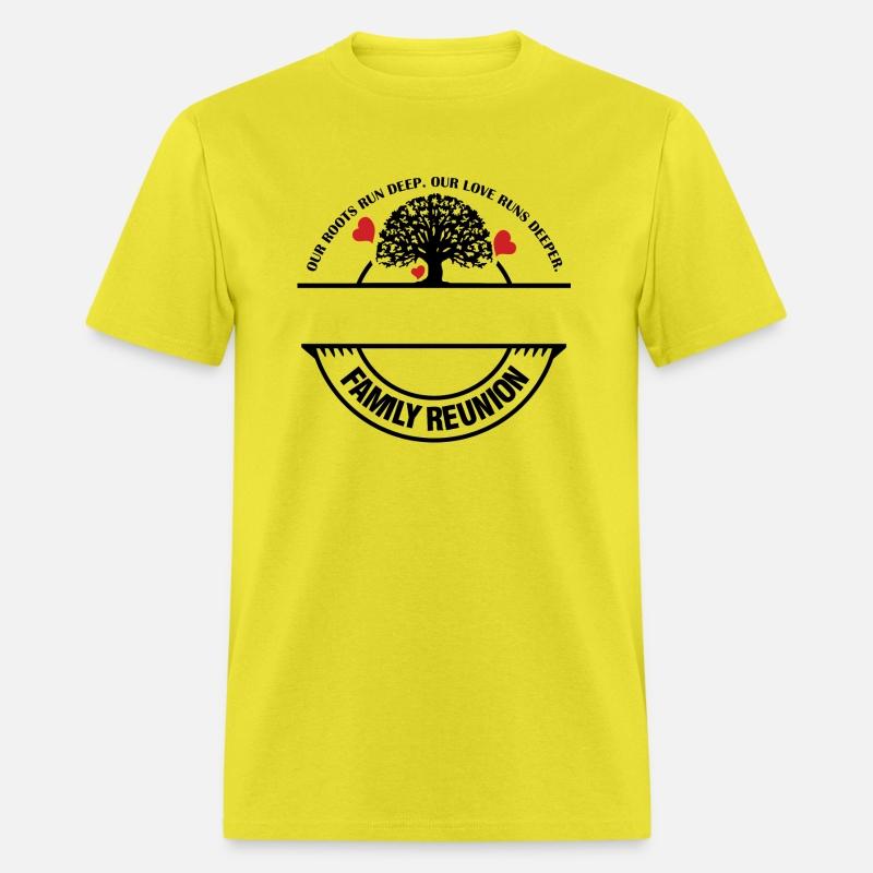 Family reunion tree,, Our roots run deep