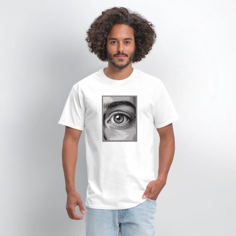 Fascinating Eye In Monochrome