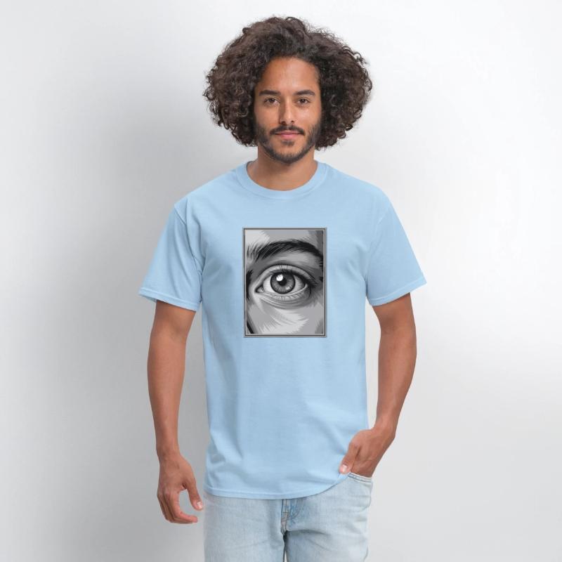 Fascinating Eye In Monochrome