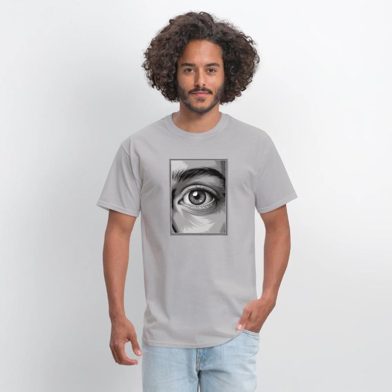 Fascinating Eye In Monochrome