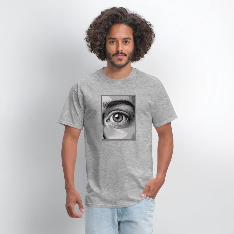 Fascinating Eye In Monochrome