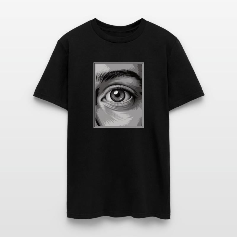 Fascinating Eye In Monochrome