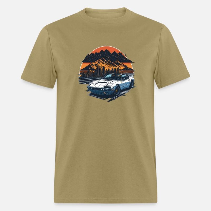 fast car colorful shades