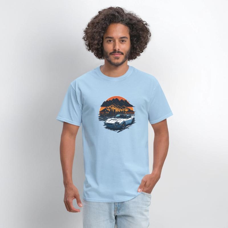 fast car colorful shades