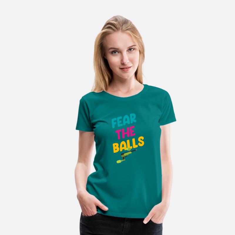 Fear the Balls Funny Paintball Lover Shooter